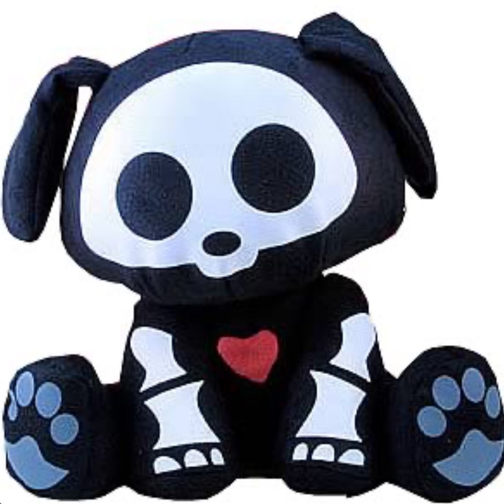 Skelanimals Dax Plush Dog Hot Topic